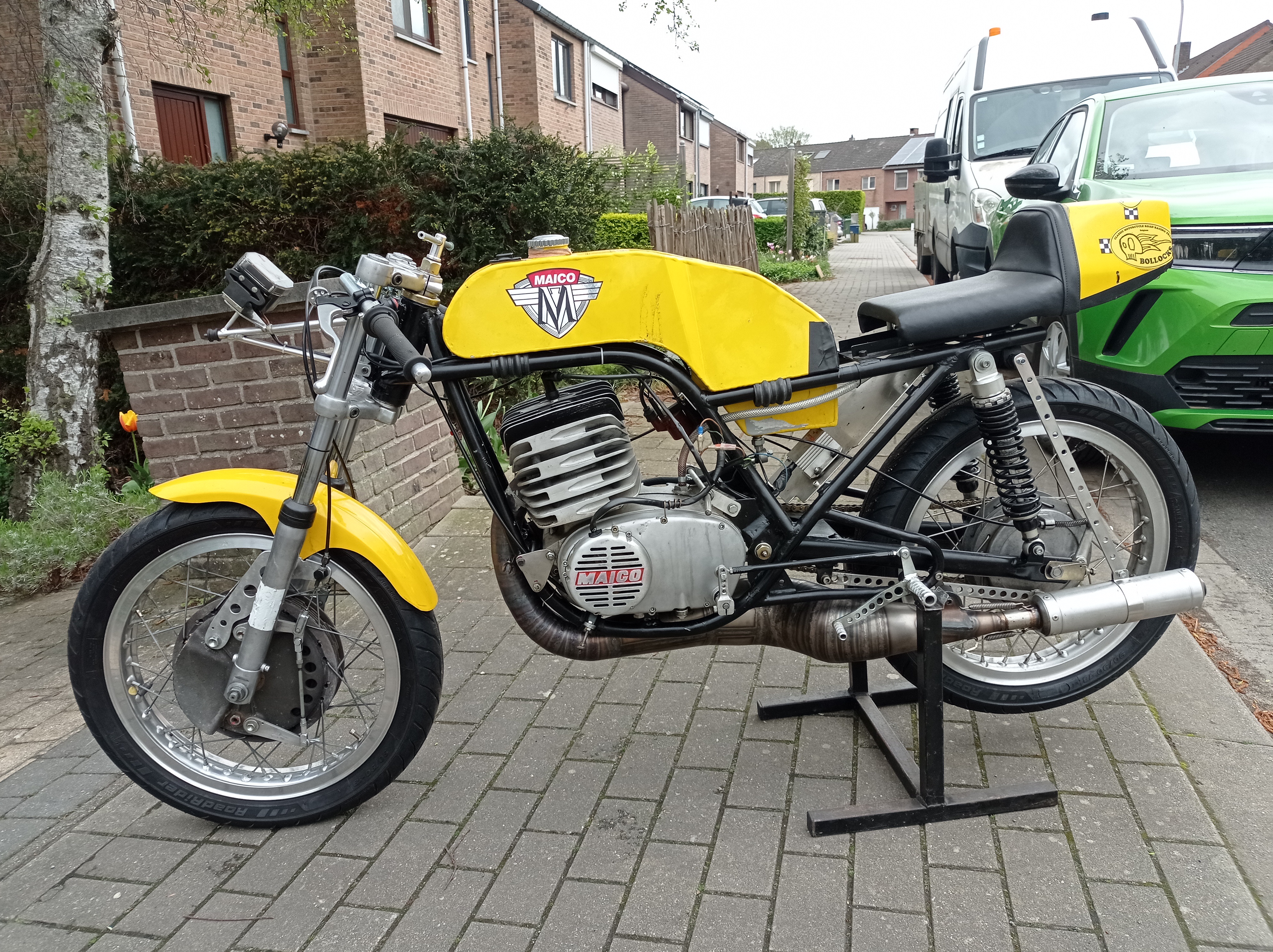 1974 Maico MD250RS – Nieser-Frame Racer, Belgisch Kampioen 2025